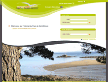 Tablet Screenshot of intranet.pays-de-saintbrieuc.org